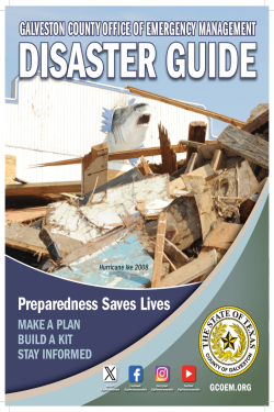 2024 Galveston County Disaster Guide